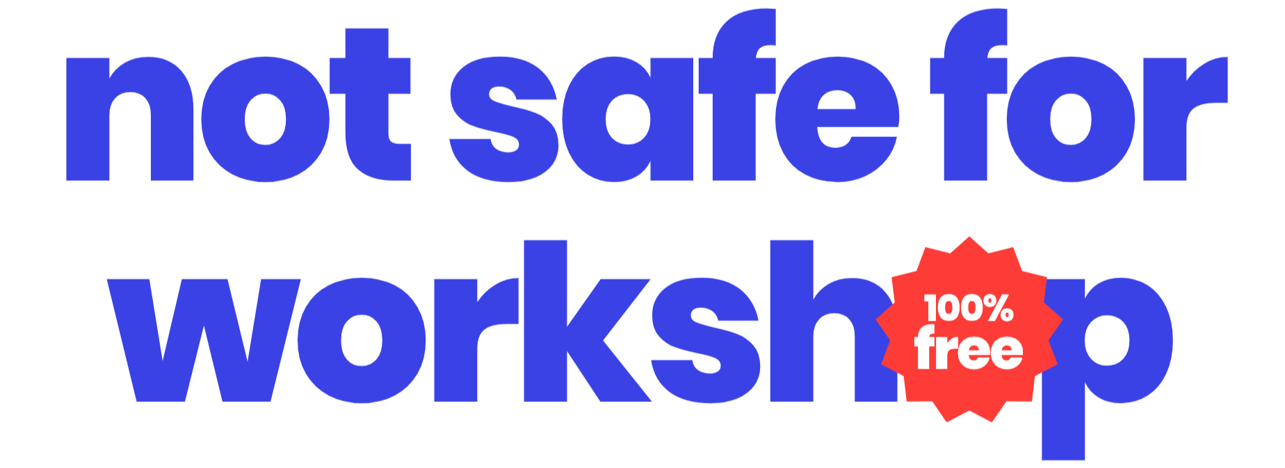 make it pop - not safe for design thinking workshop